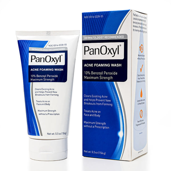 PanOxyl Acne Foaming Wash 10% Benzoyl Peroxide