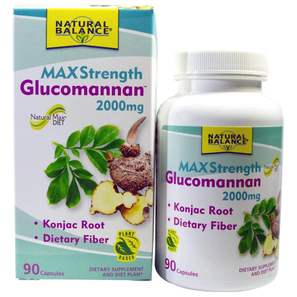 Maximum Strength Glucomannan
