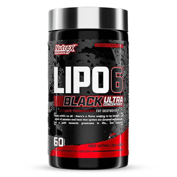 Lipo 6 Black Ultra Fat Loss Capsules For Men